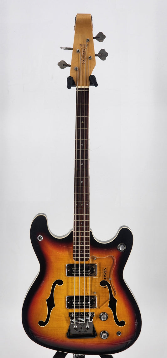 Burns Baldwin - Vibraslim - Bass Circa - 1964 - Sunburst