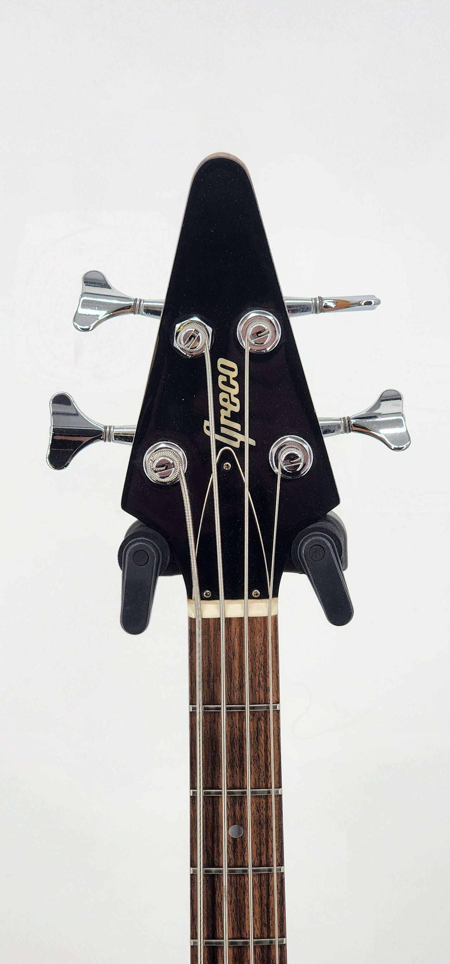 Greco - GVB-90 Flying V Bass Circa - 1992 - Mahogany Maple