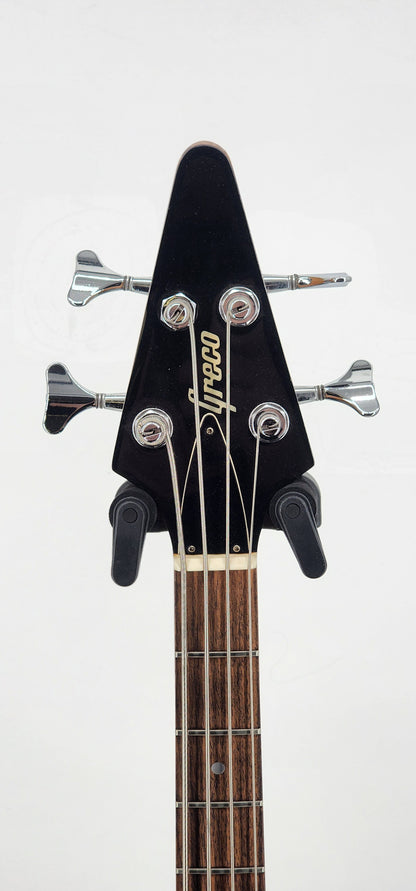 Greco - GVB-90 Flying V Bass Circa - 1992 - Mahogany Maple