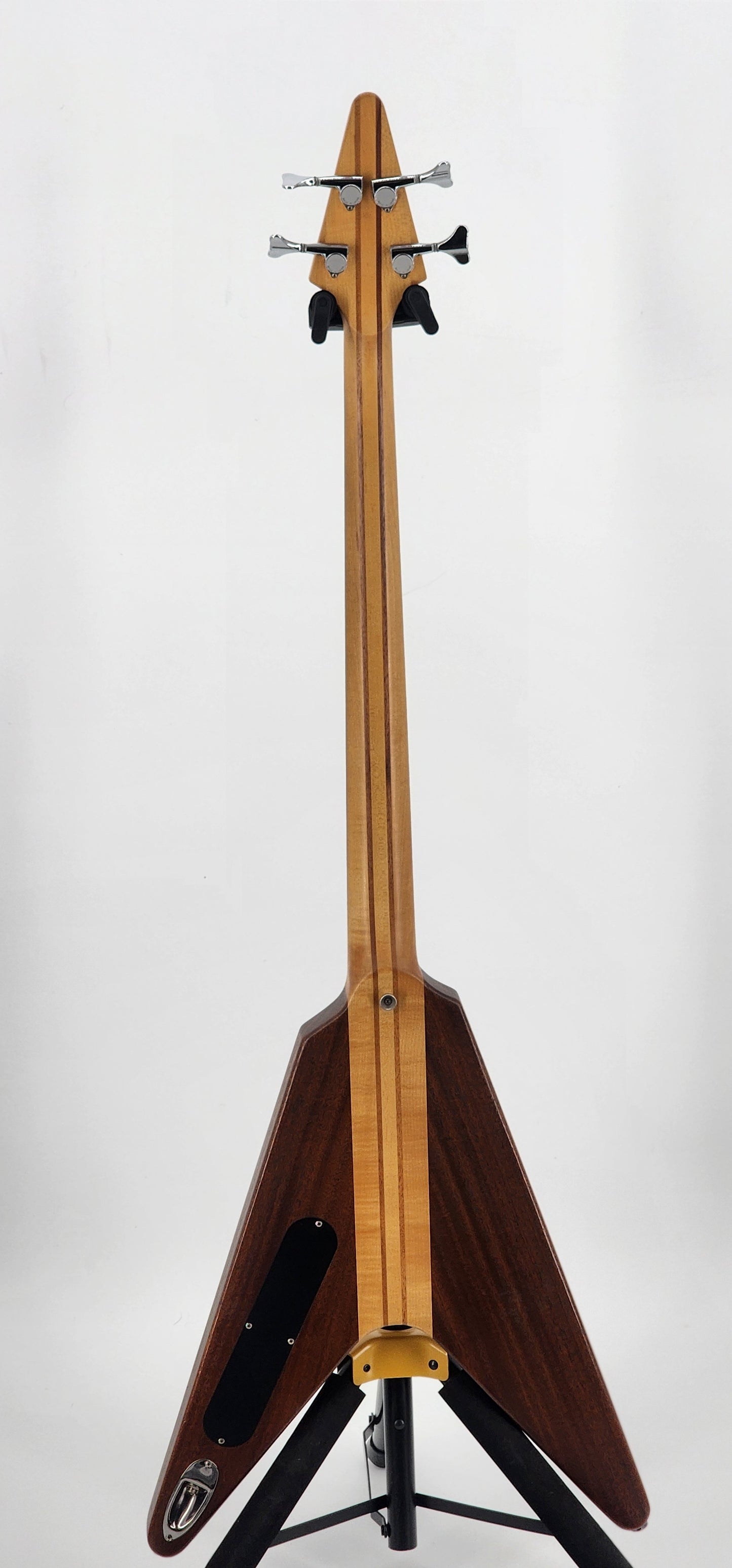 Greco - GVB-90 Flying V Bass Circa - 1992 - Mahogany Maple
