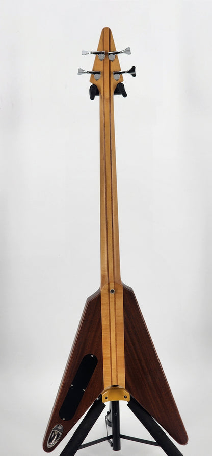 Greco - GVB-90 Flying V Bass Circa - 1992 - Mahogany Maple