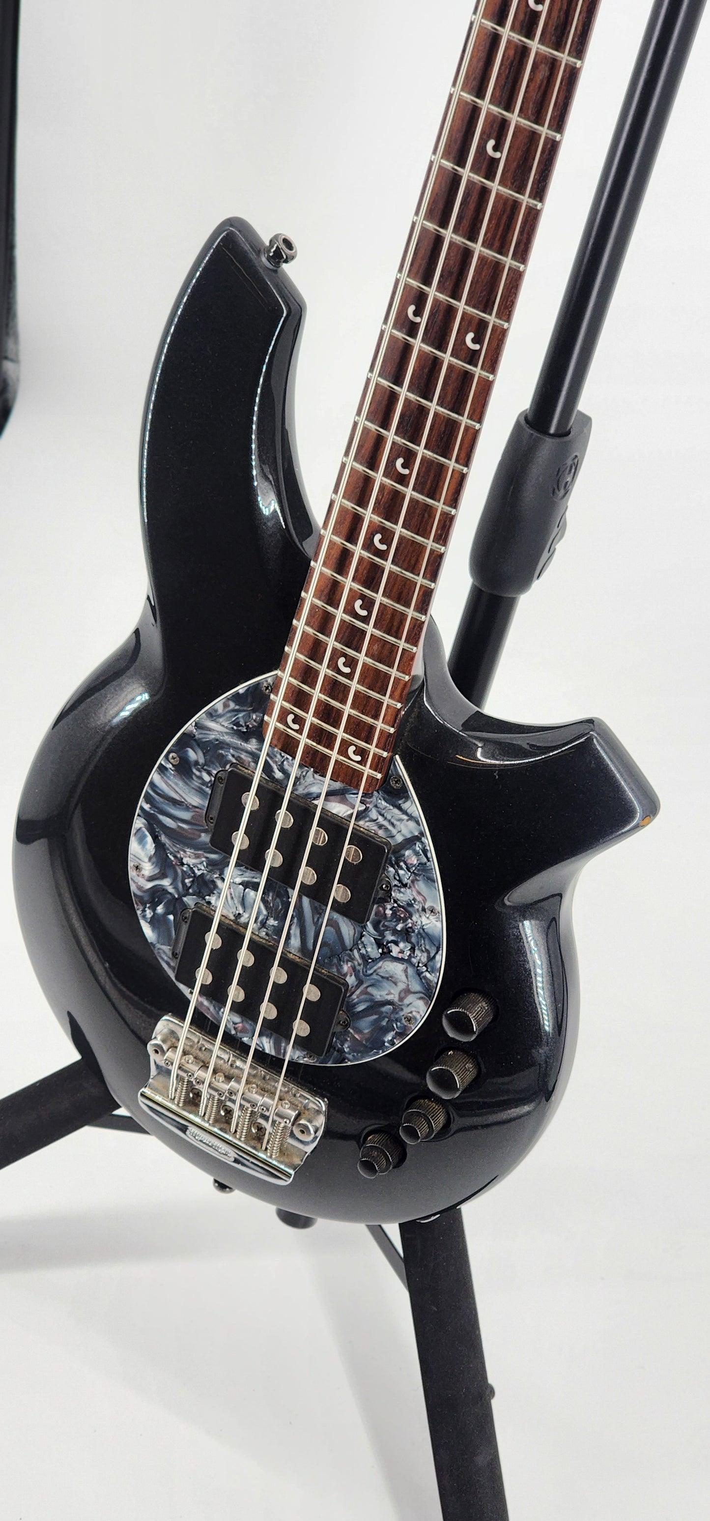 Ernie Ball Music Man - Bongo HH - 2005 - Charcoal Black