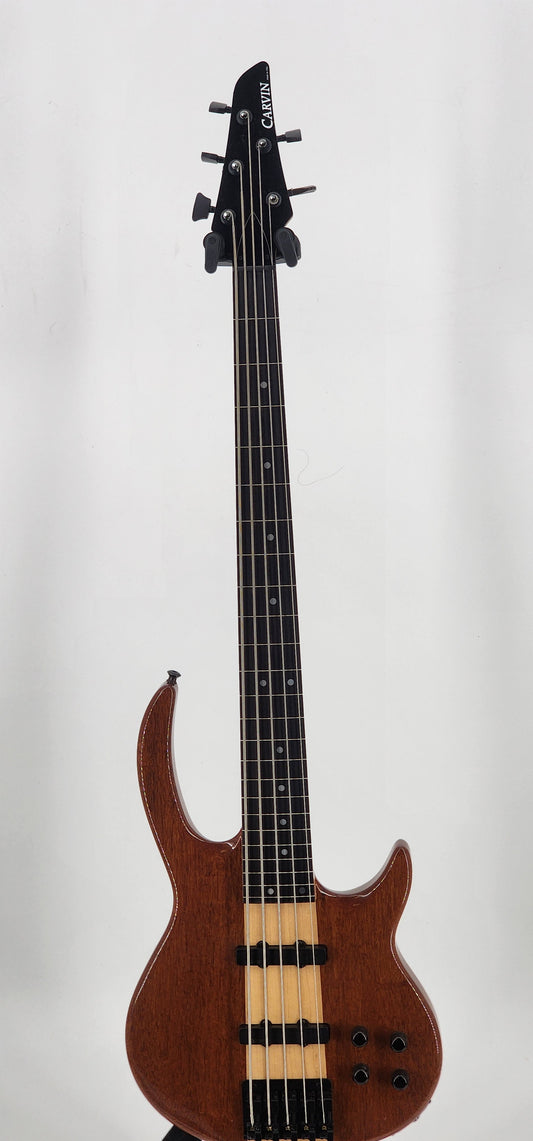 Carvin - Bunny Brunel 5-string bass - BB75 - Natural Mahogany