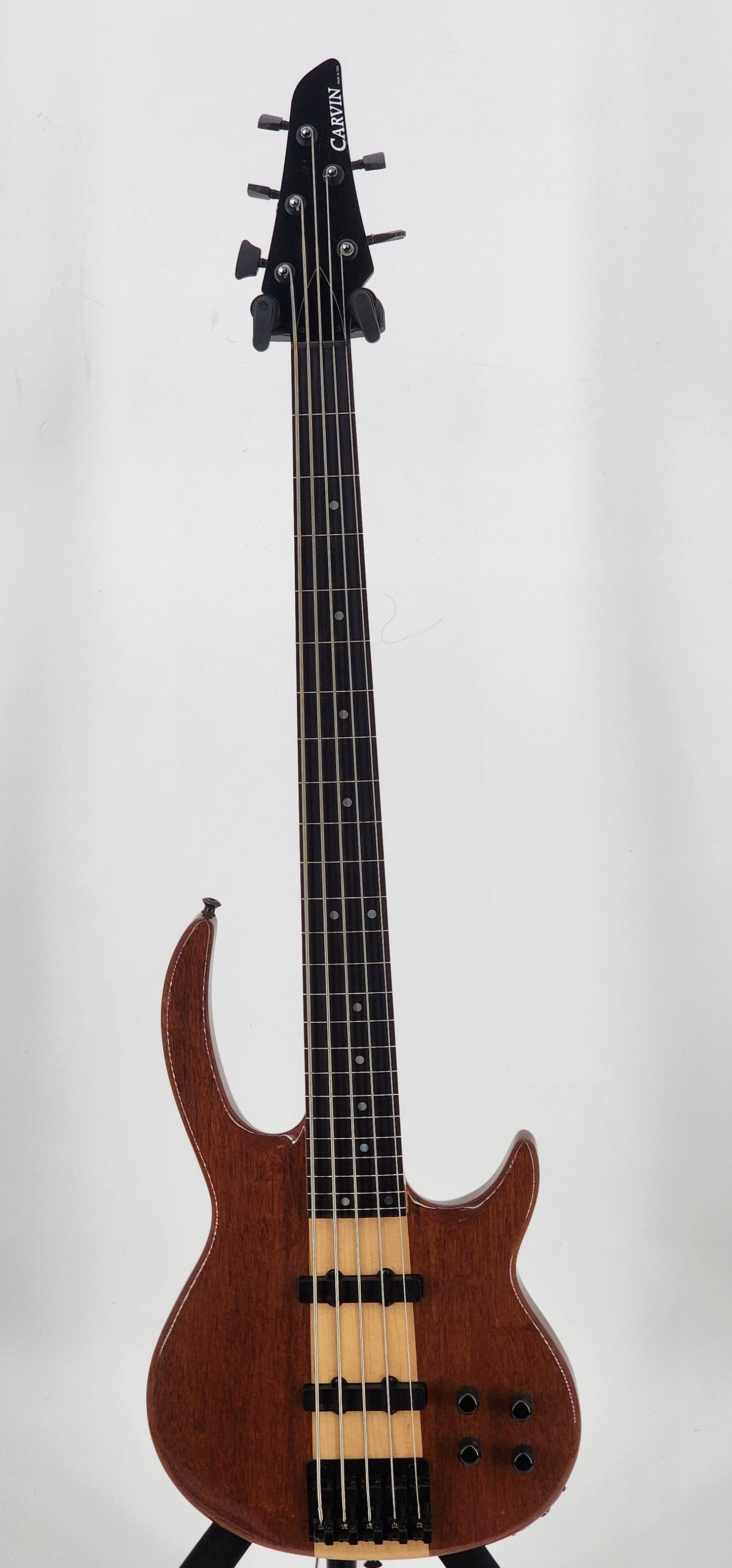 Carvin - Bunny Brunel 5-string bass - BB75 - Natural Mahogany