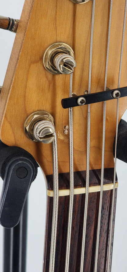 ESP - Fretless Jazz Bass 5-string MIJ - 1988 - Petty Blue