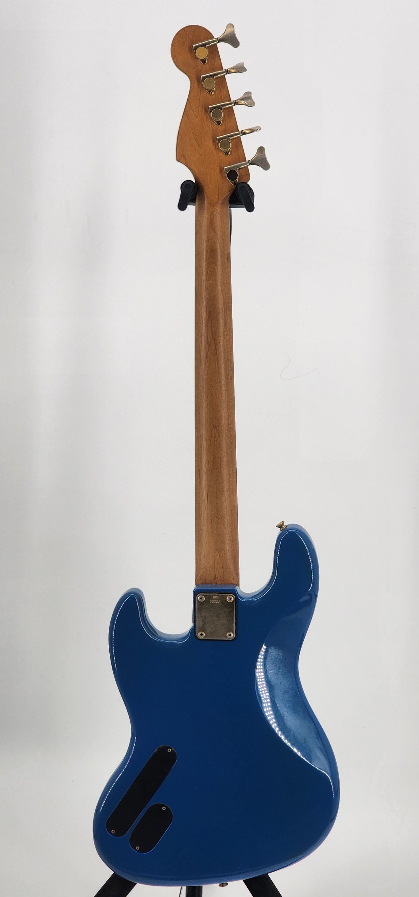 ESP - Fretless Jazz Bass 5-string MIJ - 1988 - Petty Blue