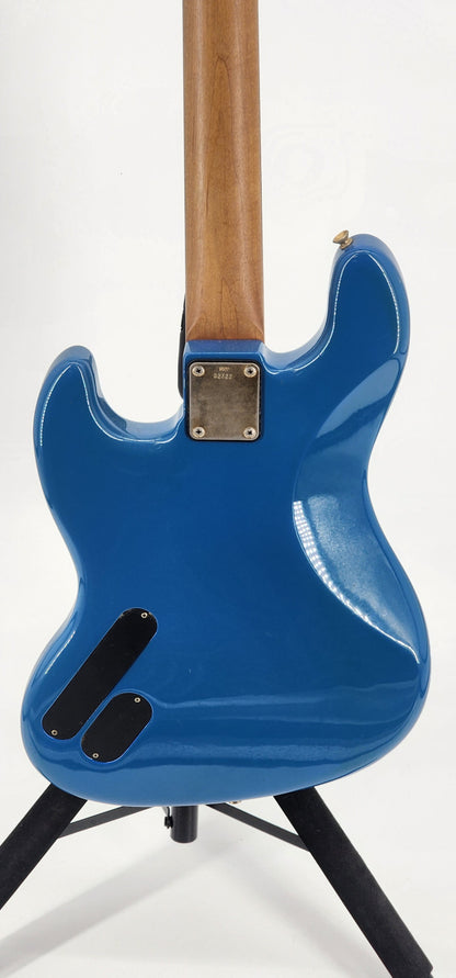 ESP - Fretless Jazz Bass 5-string MIJ - 1988 - Petty Blue
