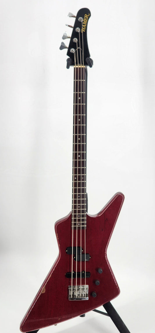Hamer - Blitz Bass - 1983 - Trans Cherry