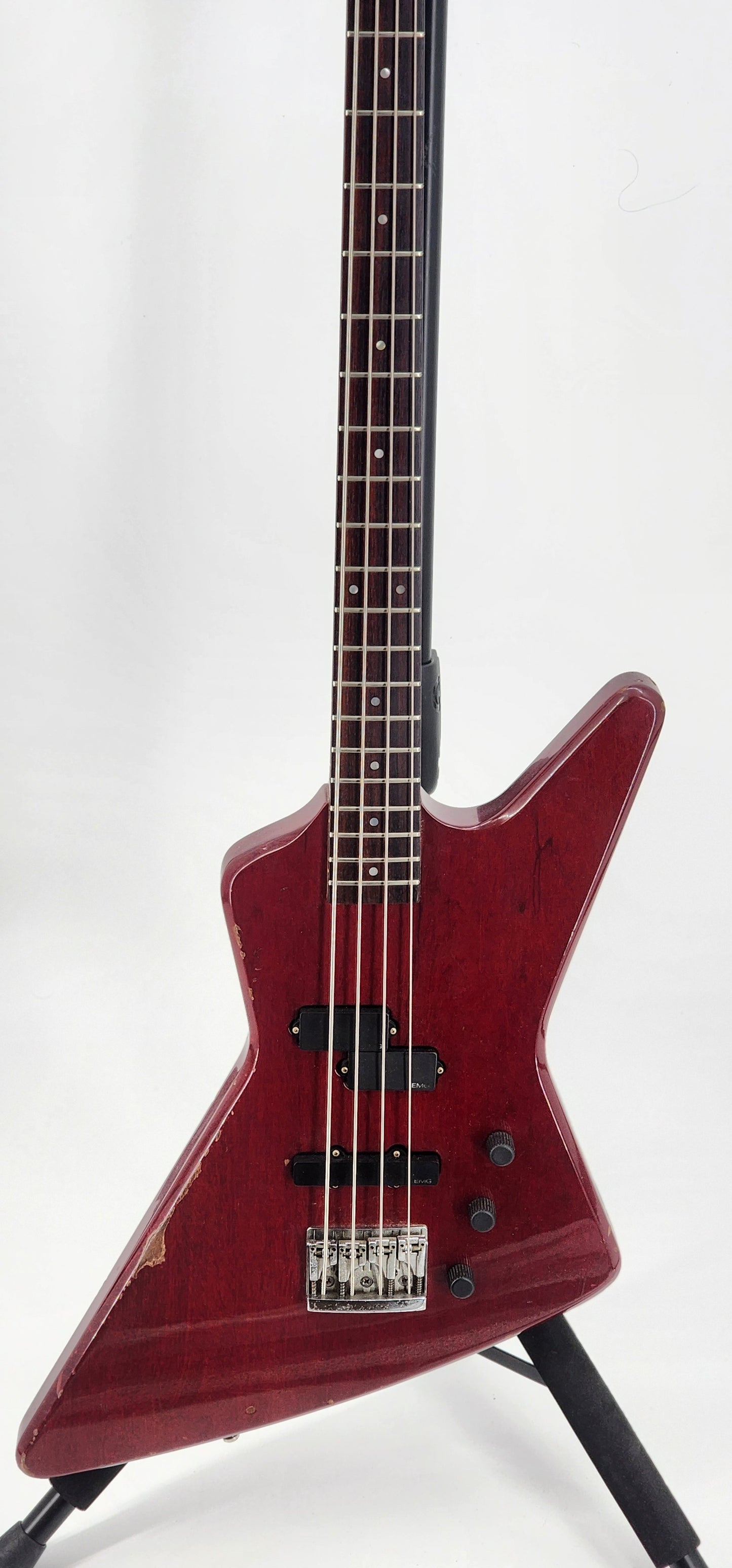 Hamer - Blitz Bass - 1983 - Trans Cherry