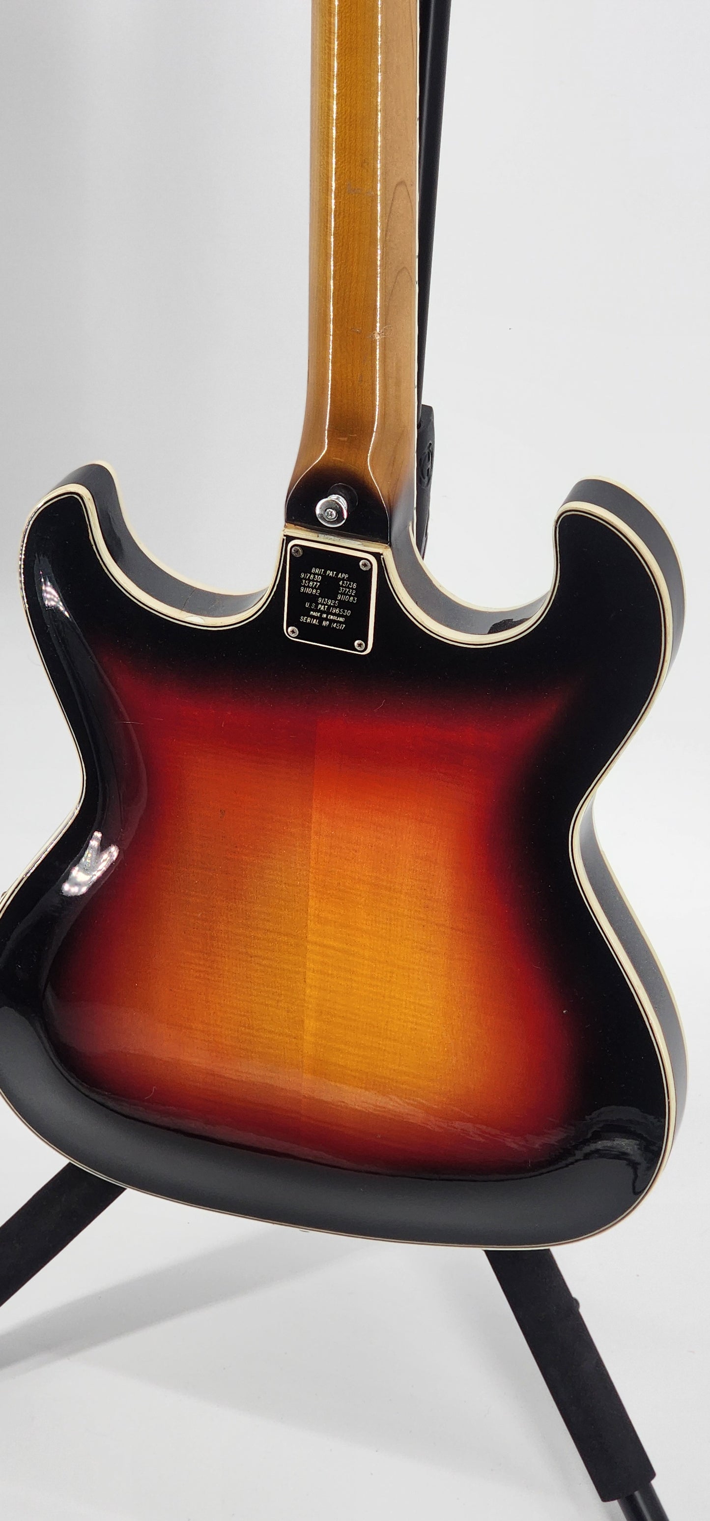 Baldwin - Vibraslim Bass Circa UK Built  - 1966 - Sunburst