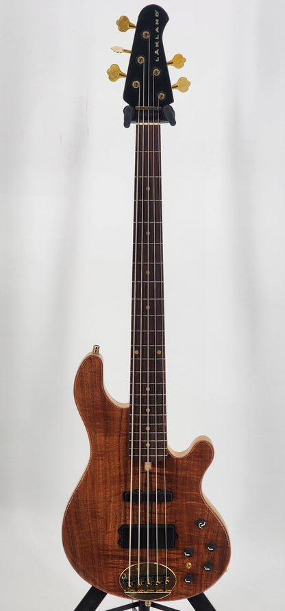 Lakland - USA 55/95 - 5 string - Koa
