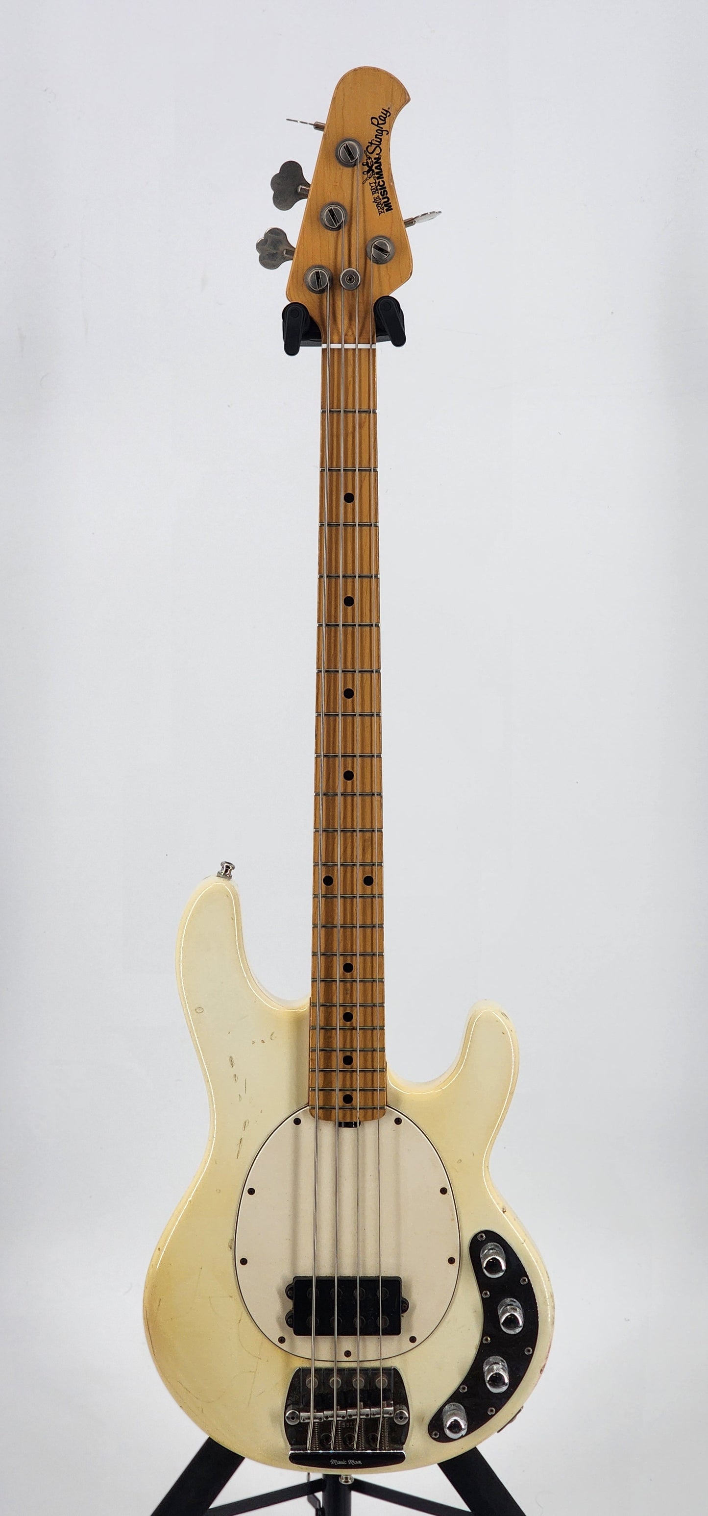 Ernie Ball Music Man - Stingray 3EQ - 1992 - WHITE MAPLE