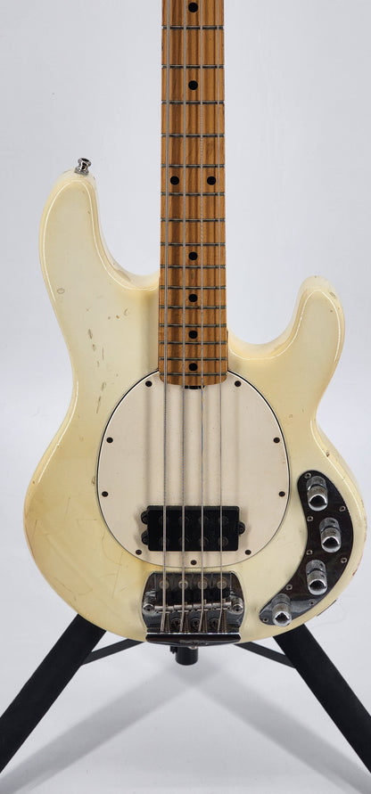 Ernie Ball Music Man - Stingray 3EQ - 1992 - WHITE MAPLE