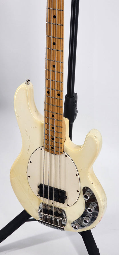 Ernie Ball Music Man - Stingray 3EQ - 1992 - WHITE MAPLE