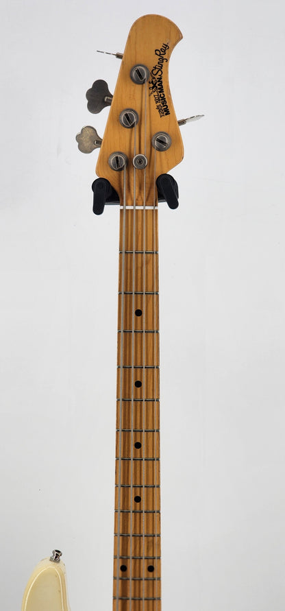 Ernie Ball Music Man - Stingray 3EQ - 1992 - WHITE MAPLE