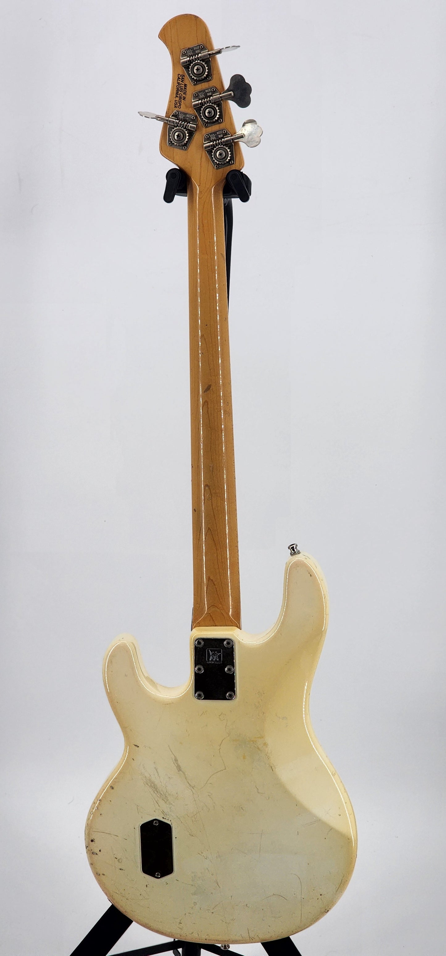 Ernie Ball Music Man - Stingray 3EQ - 1992 - WHITE MAPLE