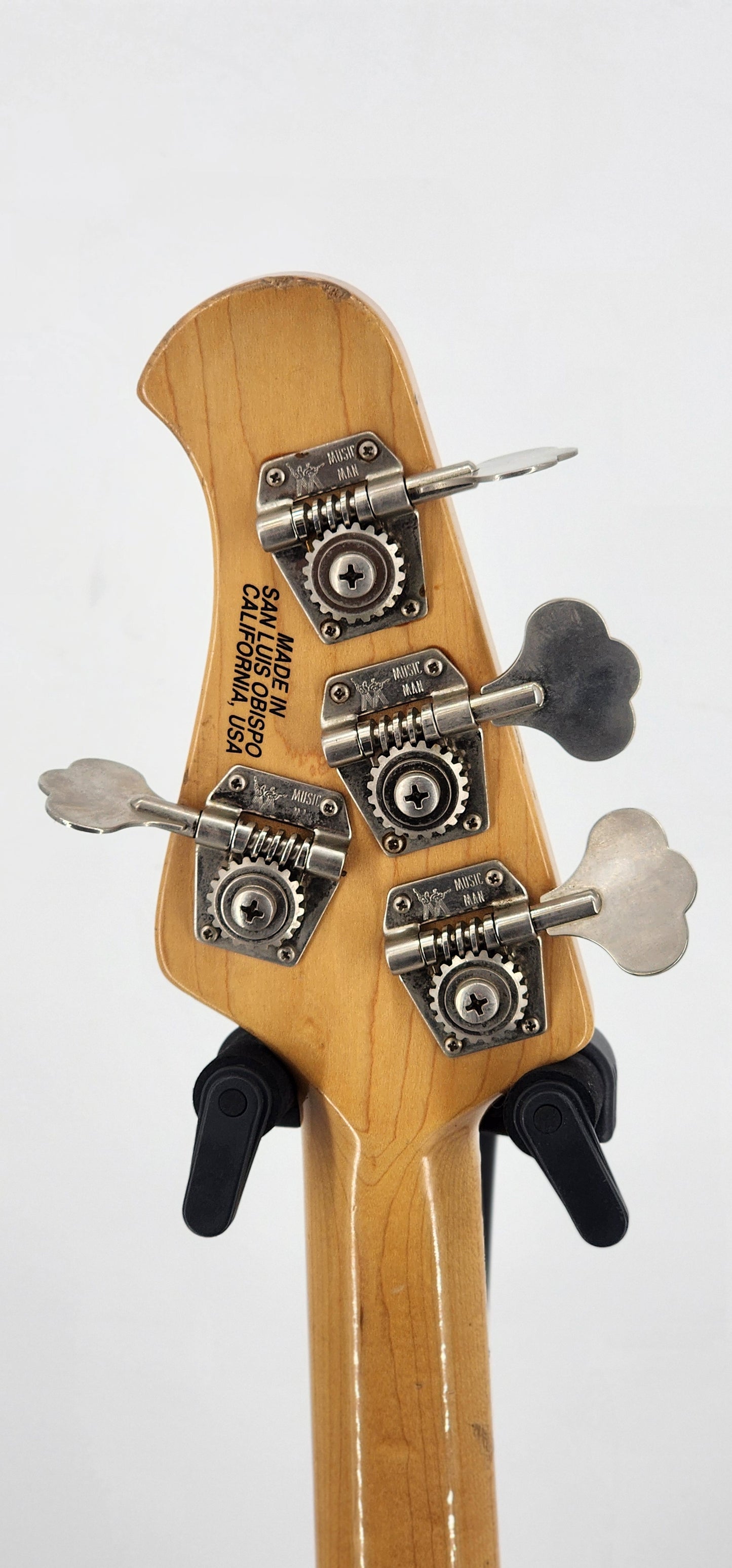 Ernie Ball Music Man - Stingray 3EQ - 1992 - WHITE MAPLE