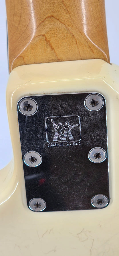 Ernie Ball Music Man - Stingray 3EQ - 1992 - WHITE MAPLE