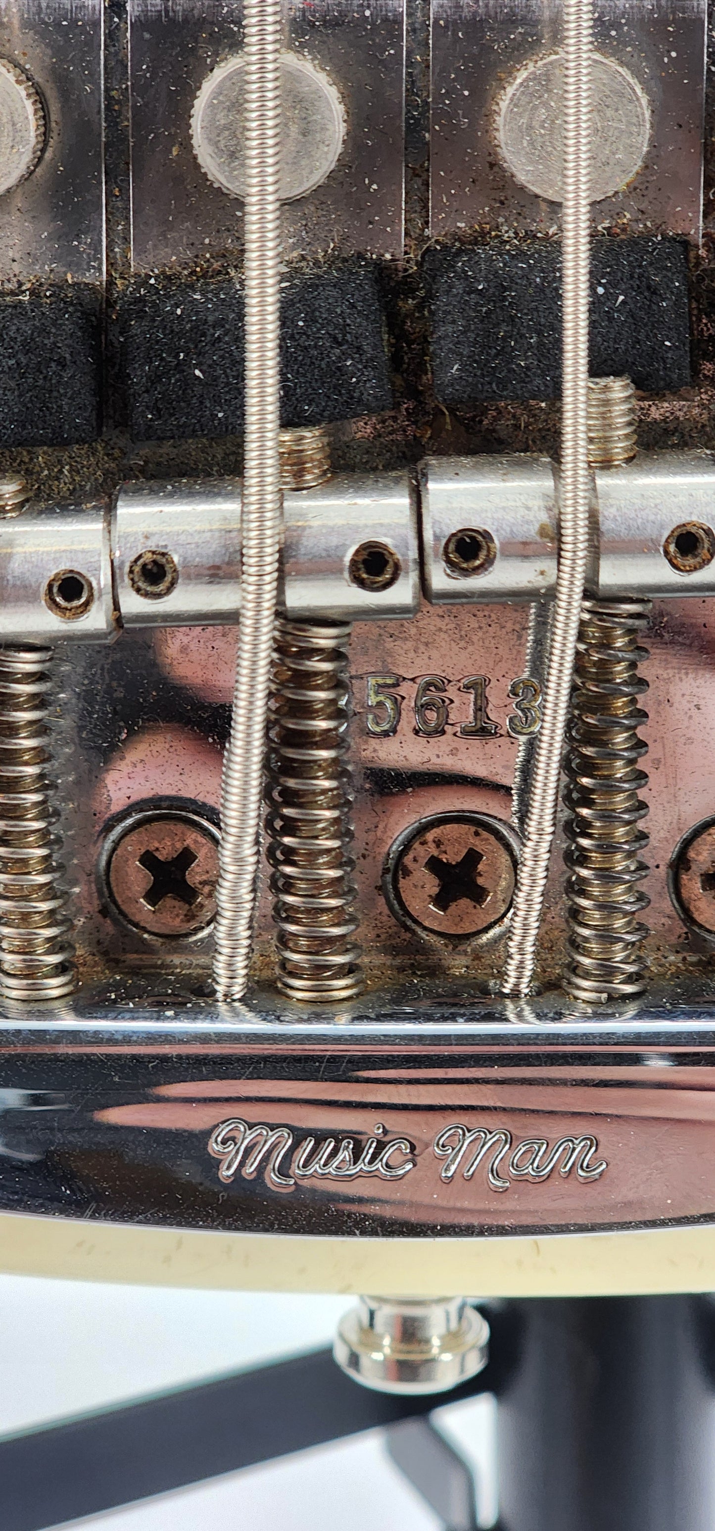 Ernie Ball Music Man - Stingray 3EQ - 1992 - WHITE MAPLE