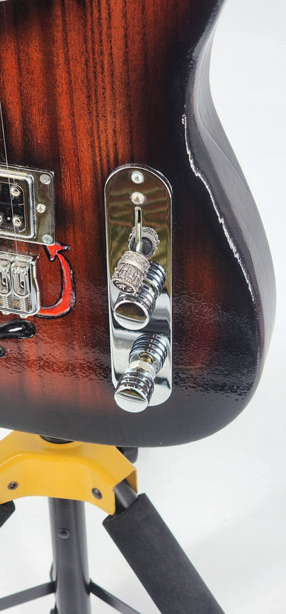 Moxy Guitar Evil Face Tele Custom