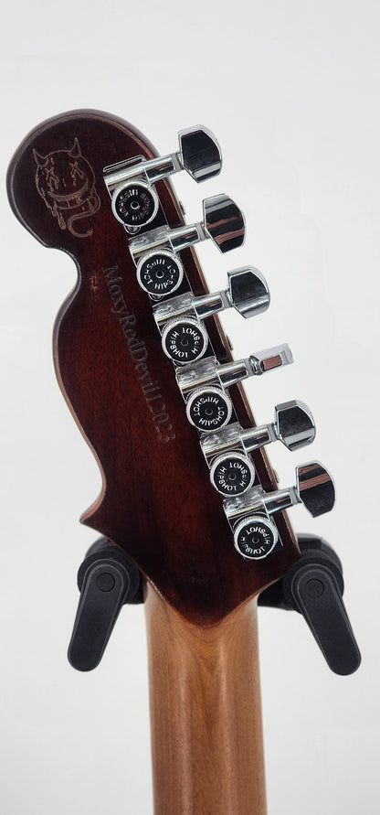 Moxy Guitar Evil Face Tele Custom