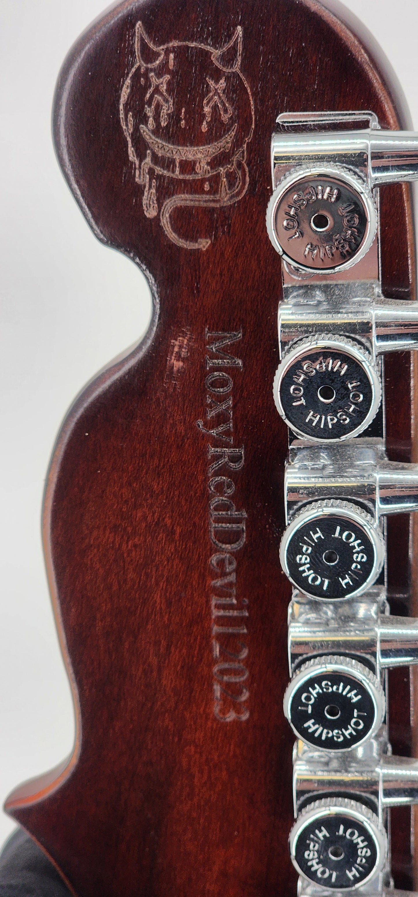 Moxy Guitar Evil Face Tele Custom