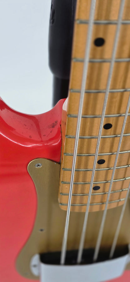 Fender -  Precision Bass - MIJ - 1996 - Feista Red