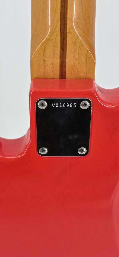 Fender -  Precision Bass - MIJ - 1996 - Feista Red