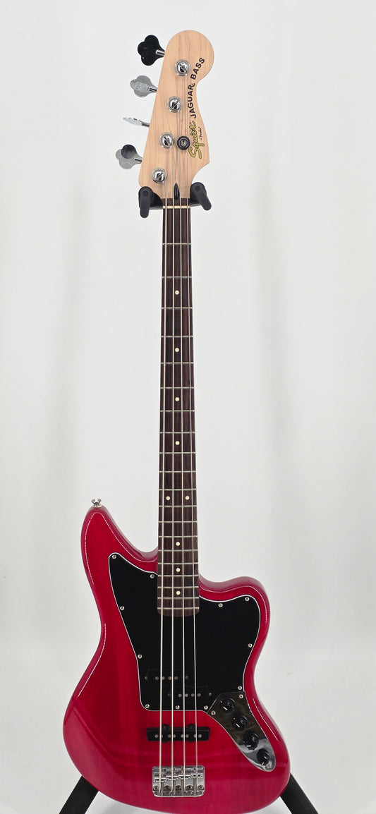 Fender Squier - Jaguar Bass - VM Vintage - 2014 - Red (Modified)