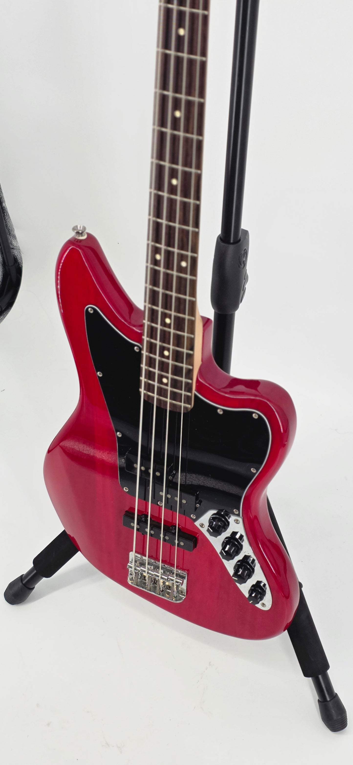 Fender Squier - Jaguar Bass - VM Vintage - 2014 - Red (Modified)