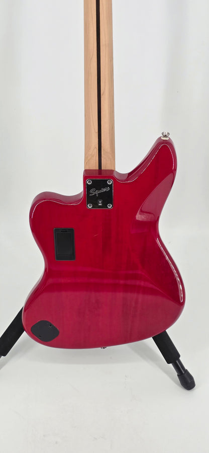 Fender Squier - Jaguar Bass - VM Vintage - 2014 - Red (Modified)