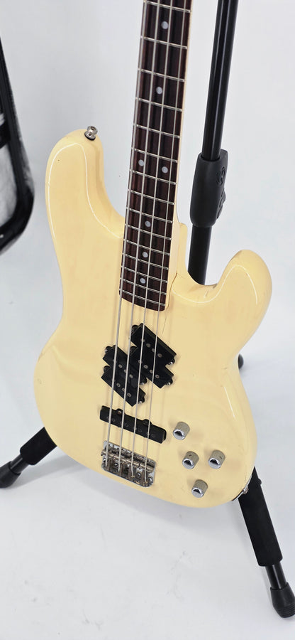 ESP - PPJ-160 - Masayoshi Yamashita Loudness Model - Circa - 1986 - White w/Matching Headstock
