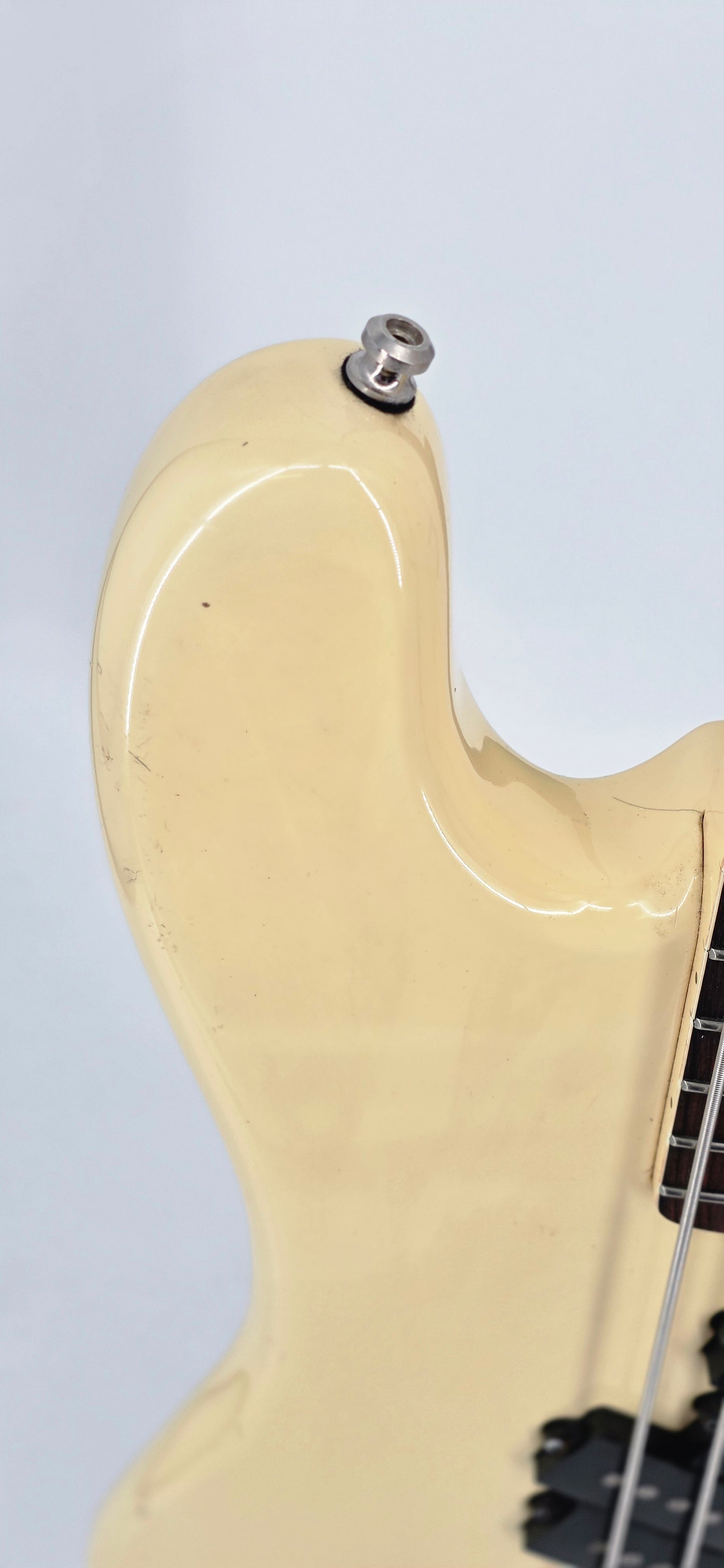 ESP - PPJ-160 - Masayoshi Yamashita Loudness Model - Circa - 1986 - White w/Matching Headstock