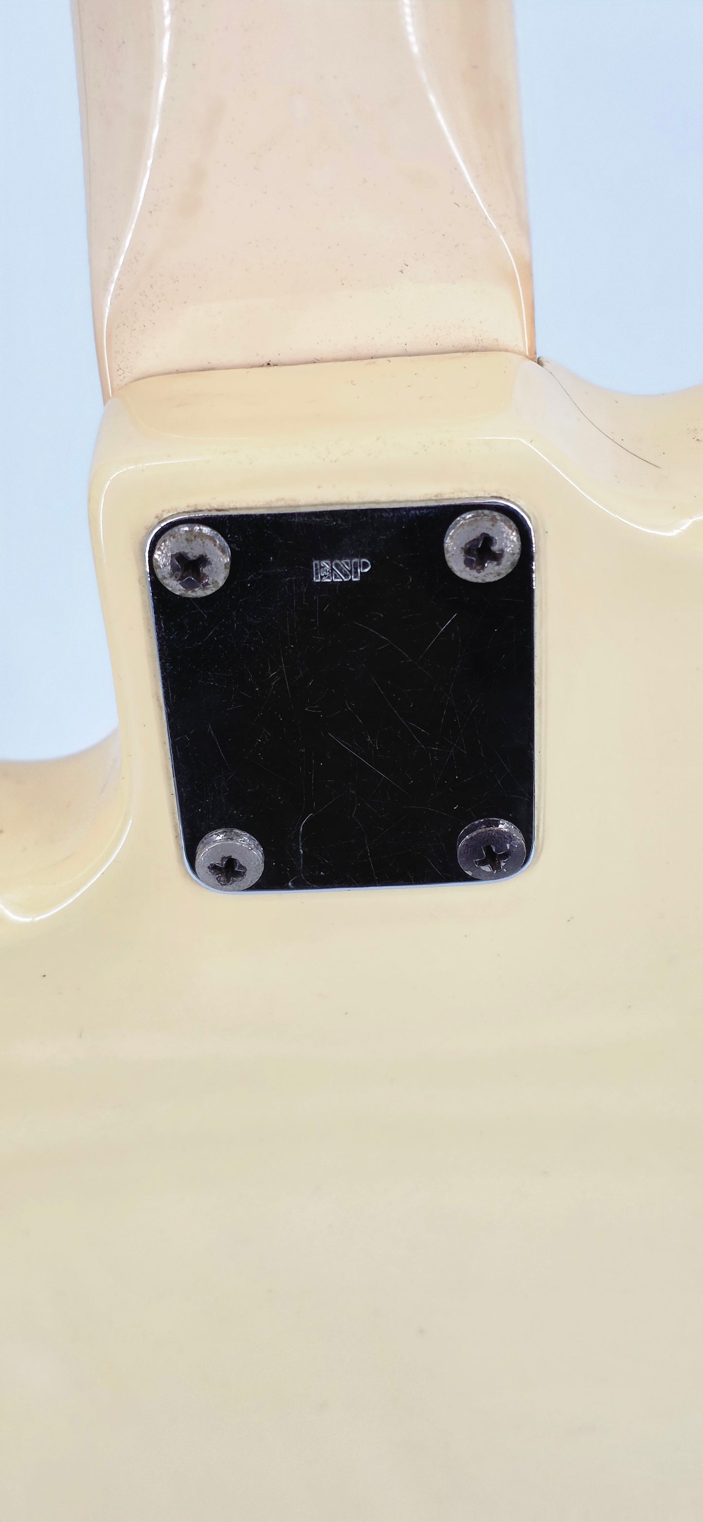 ESP - PPJ-160 - Masayoshi Yamashita Loudness Model - Circa - 1986 - White w/Matching Headstock