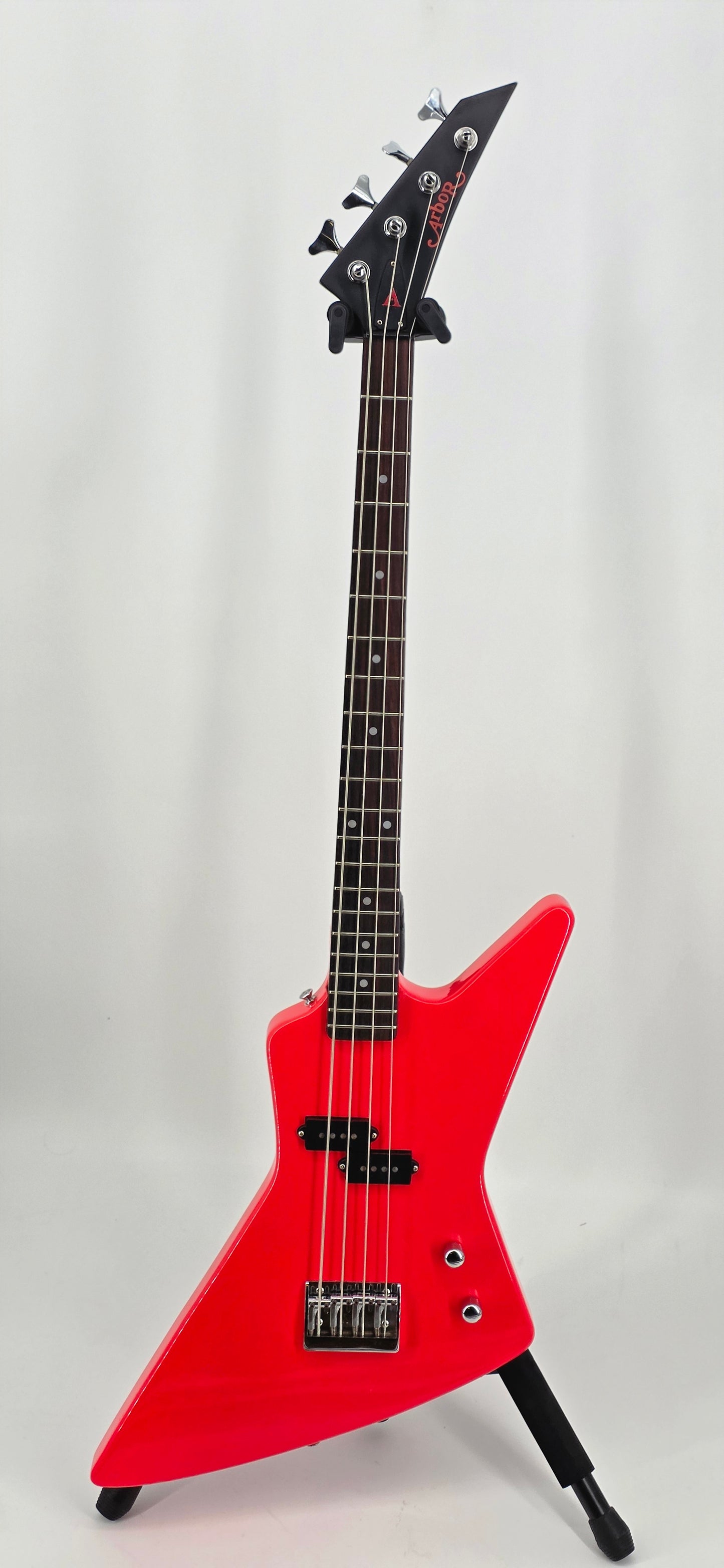 Arbor - Explorer Bass - 1987 - Dayglo Signal Red