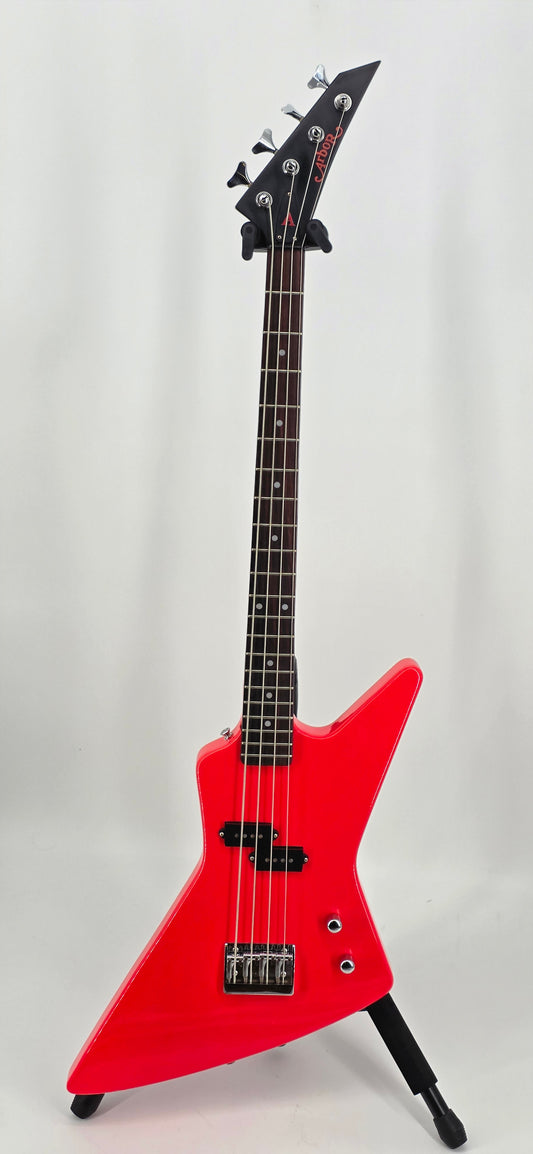 Arbor - Explorer Bass - 1987 - Dayglo Signal Red