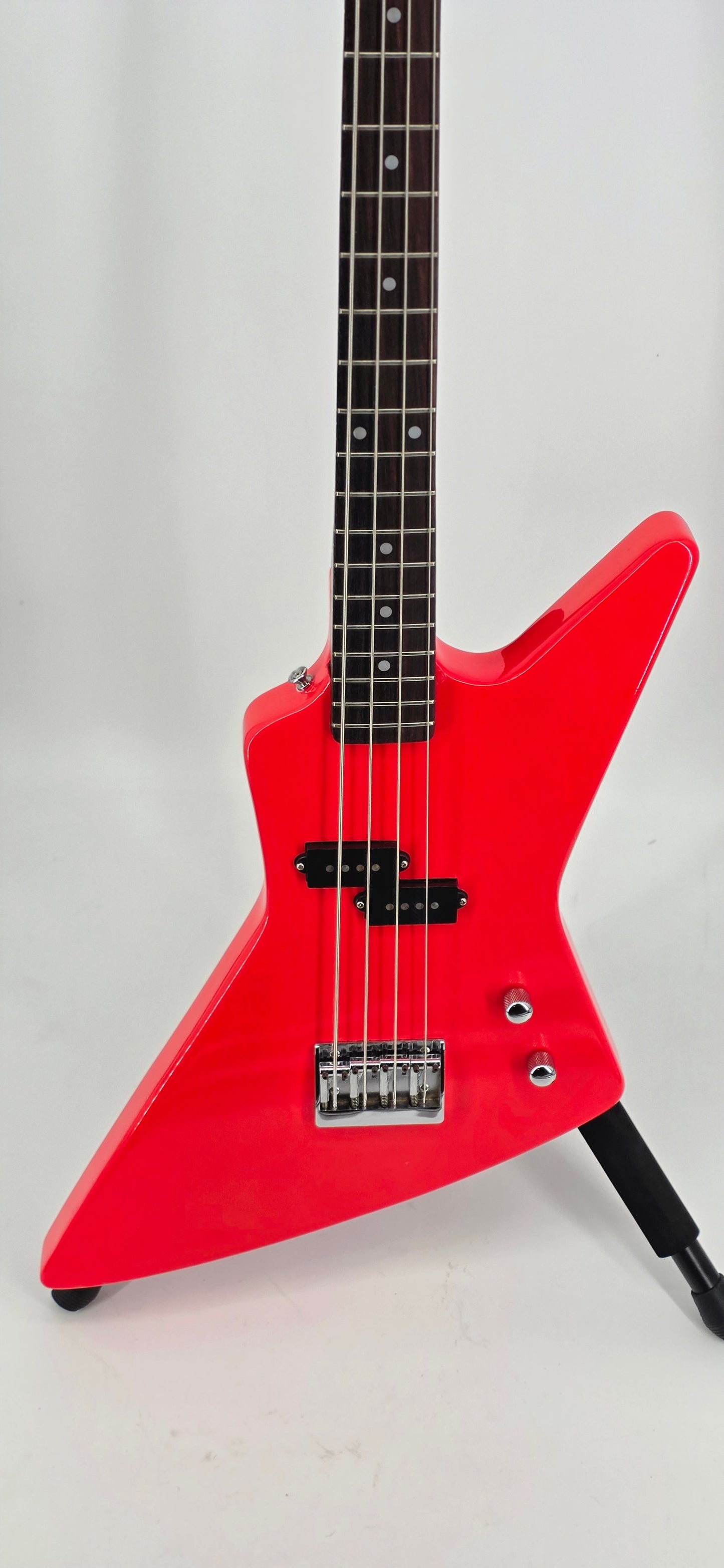 Arbor - Explorer Bass - 1987 - Dayglo Signal Red