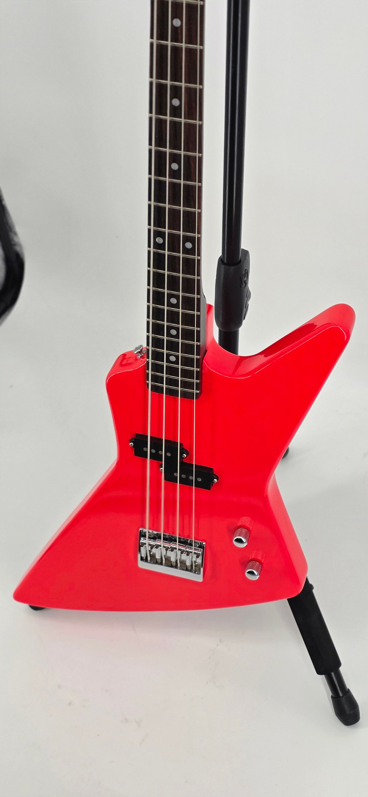 Arbor - Explorer Bass - 1987 - Dayglo Signal Red