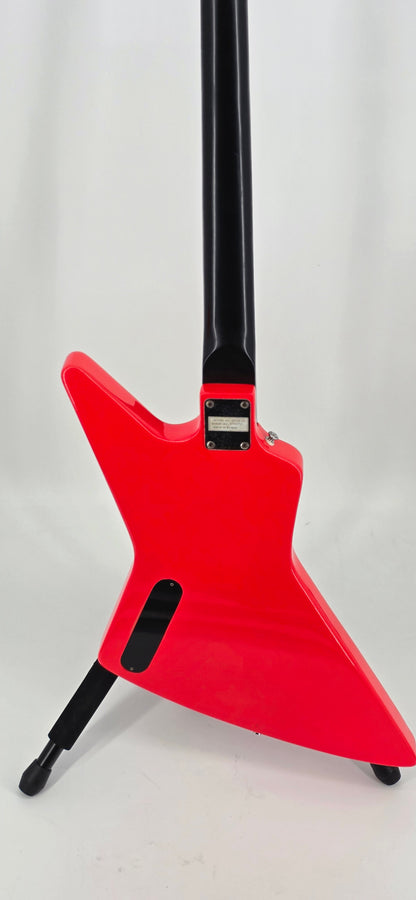Arbor - Explorer Bass - 1987 - Dayglo Signal Red