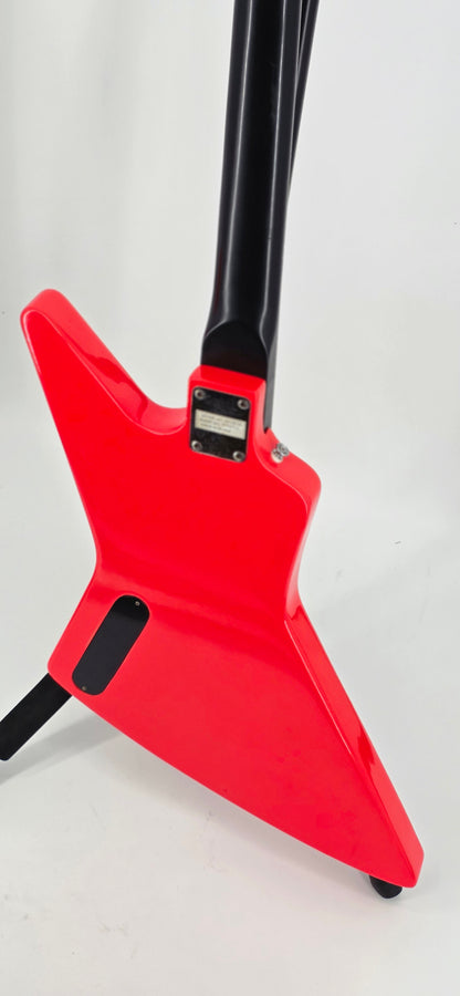 Arbor - Explorer Bass - 1987 - Dayglo Signal Red