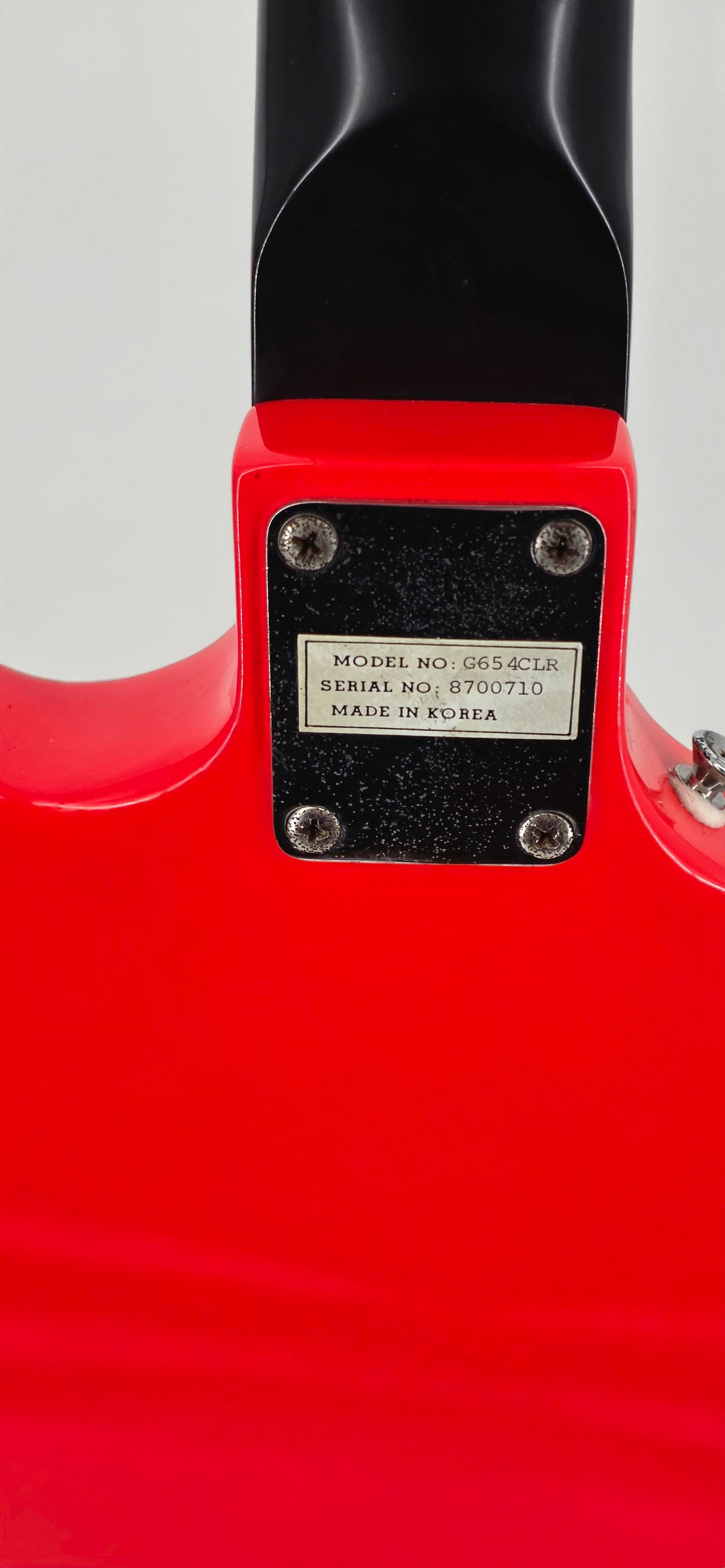 Arbor - Explorer Bass - 1987 - Dayglo Signal Red