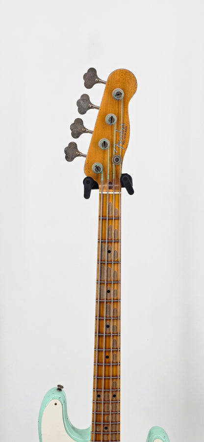 Fender - Custom Shop '55 Precision - 2023 - Surf Green Heavy Relic