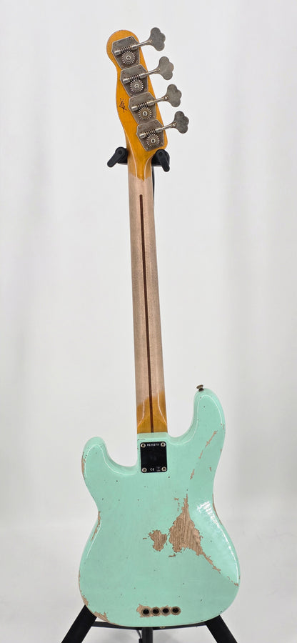 Fender - Custom Shop '55 Precision - 2023 - Surf Green Heavy Relic