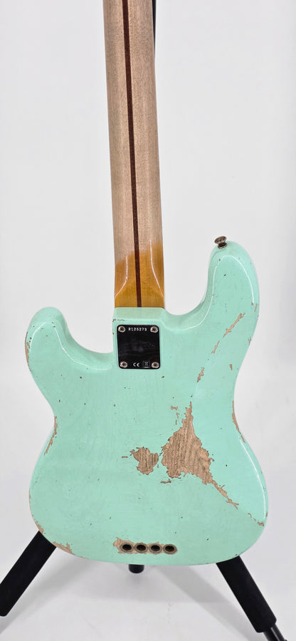 Fender - Custom Shop '55 Precision - 2023 - Surf Green Heavy Relic