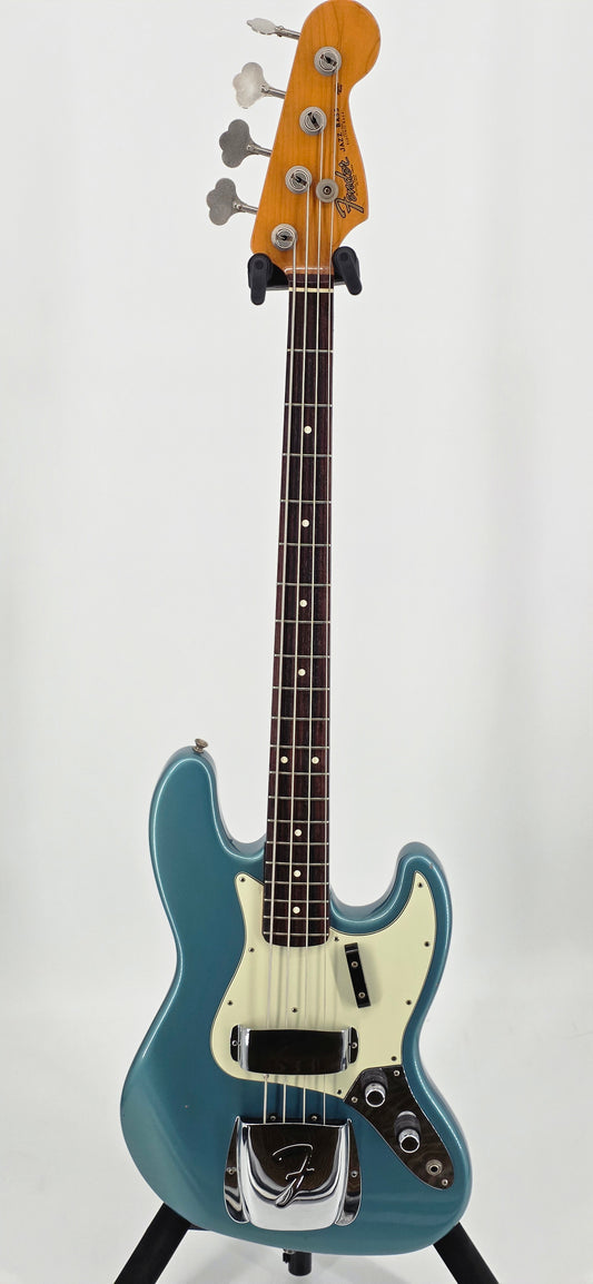 Fender - '62 Jazz Bass Stack Knob - Reissue - USA - 1998 - Lake Placid Blue