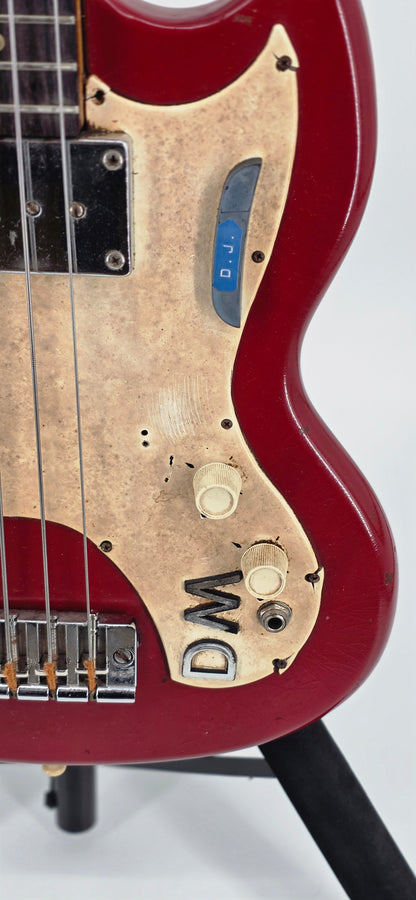 Kalamazoo by Gibson - EB Bass - 1967 - Cardinal Red