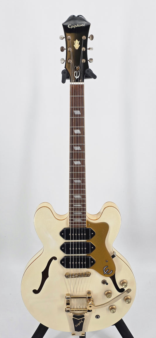 Epiphone - Riviera P93 PW - 2011 -Royale Pearl White