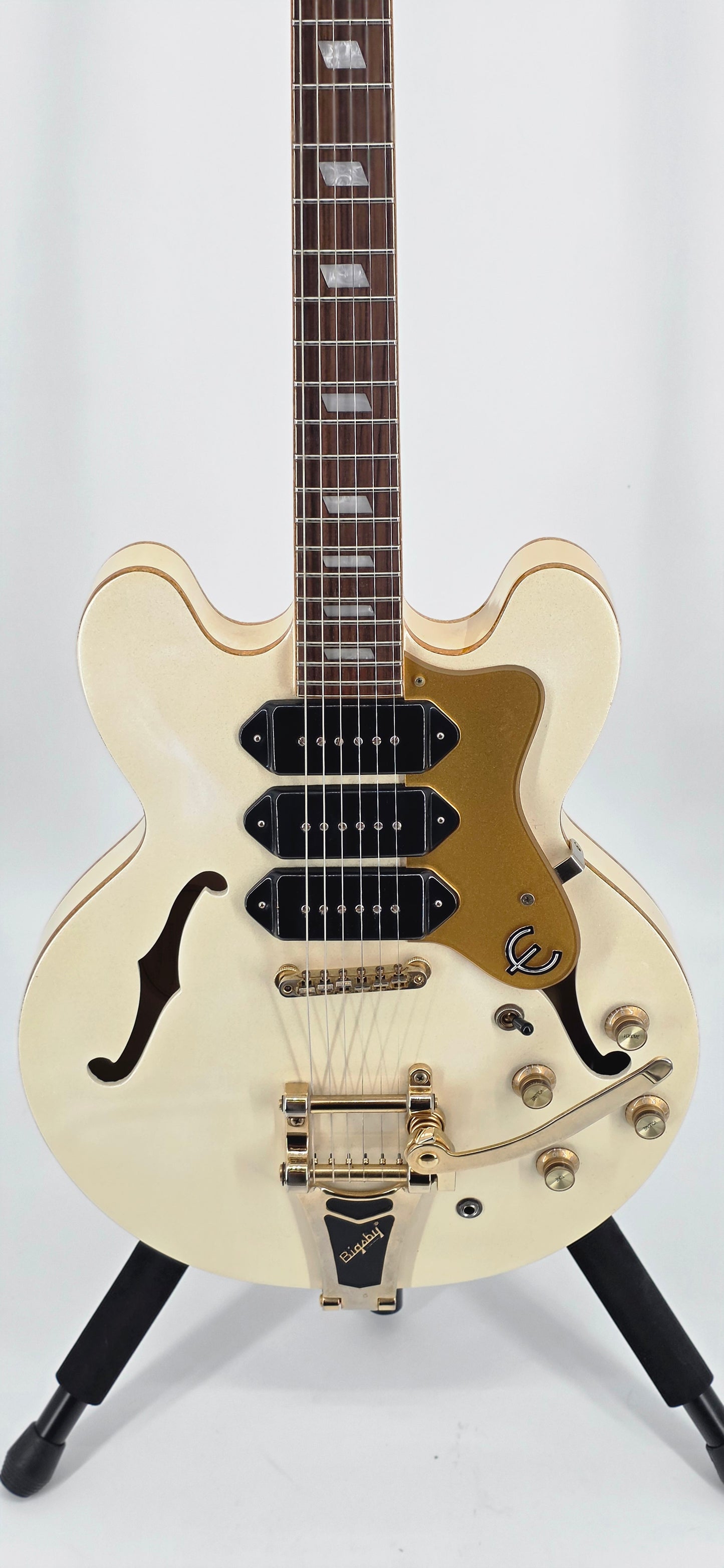 Epiphone - Riviera P93 PW - 2011 -Royale Pearl White