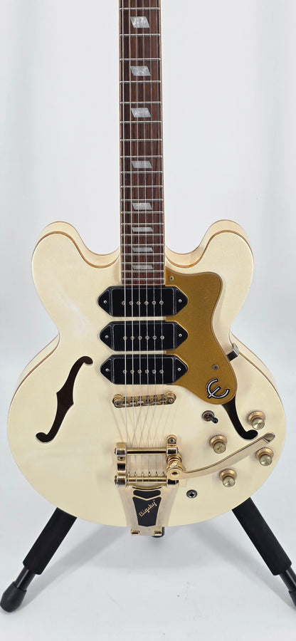 Epiphone - Riviera P93 PW - 2011 -Royale Pearl White