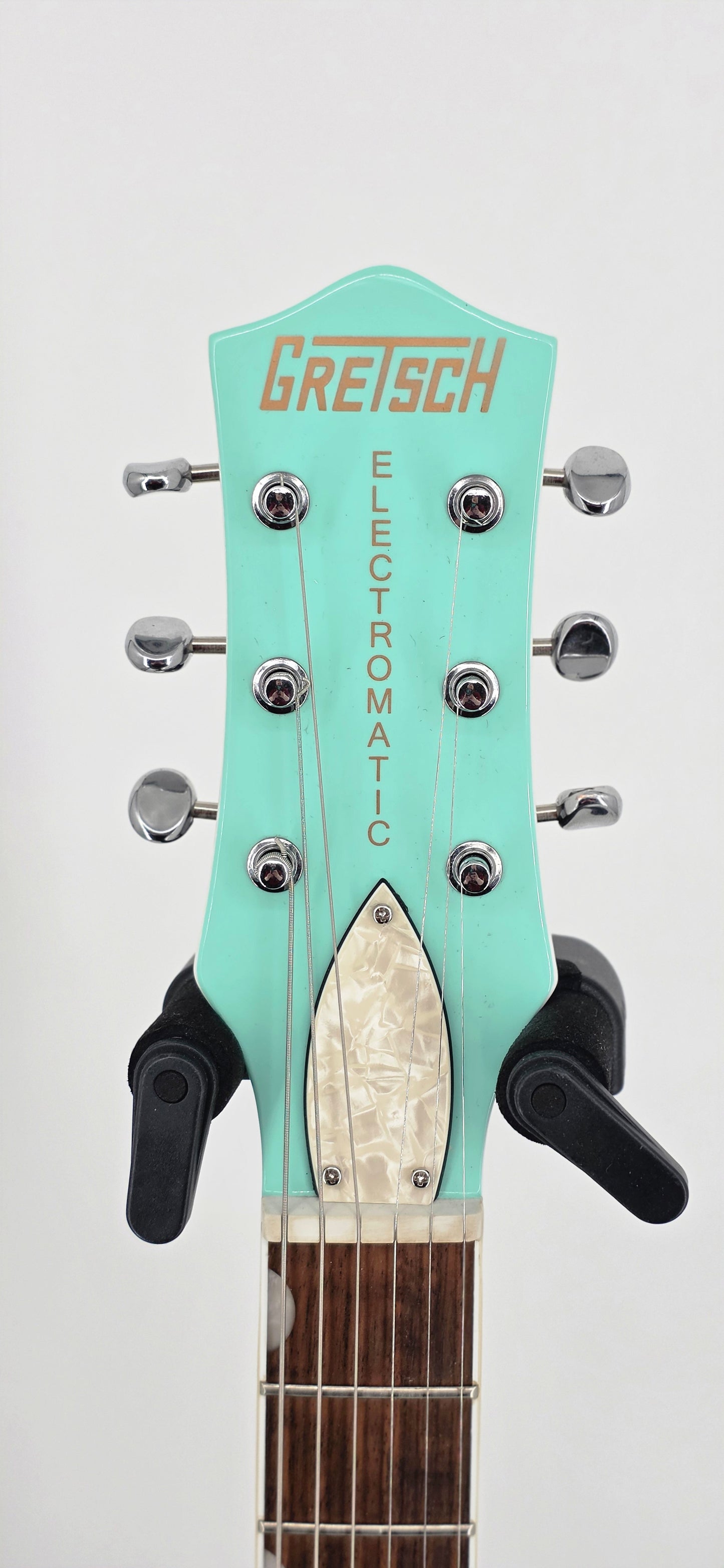 Gretsch - G5448 - Two Tone Electromatic Double - 2022 - Jet Surf Green
